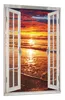 Wallario Wandbild mit Fenster-Illusion: Farbenfroher Produktbild-Vorschau 2