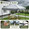 Sekey Ersatzdach Pavillon 3x3 m, Transparent EVA Material, Produktbild-Vorschau 7