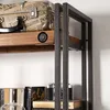 home24 Regal mit 3 Schubladen - 2 Fächer - Akazie Massiv / Produktbild-Vorschau 9