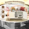 COSTWAY Szafka na kuwetę, stolik z 2 drzwiczkami, drapak, 2 Podgląd zdjęcia produktu 5