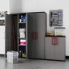 Keter Kunststoffschrank Quadra 166 x 68 x 39 und 83 x 68 x Produktbild-Vorschau 3