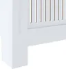 vidaXL Rivestimento per radiatori in MDF bianco 205 cm Anteprima dell’immagine prodotto 13