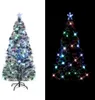 vidaXL Vorbeleuchteter Weihnachtsbaum mit Ständer und LED Produktbild-Vorschau 1