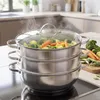 GRÄWE Dampfgarer/Servierpfanne 28 cm mit zwei Produktbild-Vorschau 3