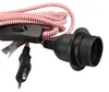 Textilkabel pendel Fassung E27 mit Schalter 4,5 Meter EC03B Produktbild-Vorschau 2