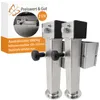 2x Anhänger Stützen 1300 kg 410–655 mm Wohnwagen Wohnmobil Produktbild-Vorschau 1