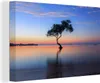 MuchoWow® - Leinwandbilder - Baum im Wasser, Wandbild, Produktbild-Vorschau 1