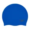 Speedo Plain Moulded Silicone Cap, Blau, Kappe, Unisex, Produktbild-Vorschau 11