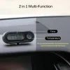 2 v 1 Digitálny teplomer do auta Hodiny Teplota Prístrojová Náhľad obrázku produktu 1