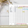 Urlaubsplaner 2026 Mitarbeiter Zick-Zack - [63 x 30 cm] Produktbild-Vorschau 6