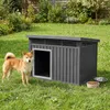 COSTWAY 81 x 64 x 61 cm : niche pour chien d'intérieur et Voir les images du produit 2
