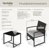 TecTake 404994, Schwarz, Grau, 1 Stück(e) Produktbild-Vorschau 5