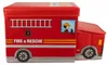 Scatola con camion dei pompieri, dimensioni 53 x 26 x 31,5 Anteprima dell’immagine prodotto 5
