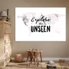 MuchoWow® Poster Weltkarte - Zitat - Marmor 180x120 cm - Produktbild-Vorschau 6