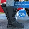 Wasserdichte Uni-Überschuhe,Regenüberschuhe mit Produktbild-Vorschau 2