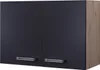 Hängeschrank Küche - 80 cm breit - Anthrazit San Remo Eiche Produktbild-Vorschau 1