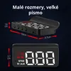 Multifunkčný Auto HUD Head-Up Display s GPS káblom – Náhľad obrázku produktu 7