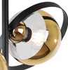 Ronda Deckenleuchte Schwarz Und Gold 2 Flache Goldene Produktbild-Vorschau 8