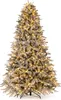 COSTWAY 240cm Künstlicher Weihnachtsbaum mit Schnee， Produktbild-Vorschau 1