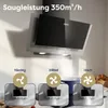 CIARRA A++ Kopffreihaube Dunstabzugshaube 60 cm 350 m³/h Produktbild-Vorschau 2