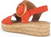 Gabor Comfort Plateau Sandale - Rot Leder : 39 : Normal Produktbild-Vorschau 3