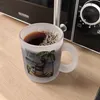 Faultier am Strand Glas Tasse mit Spruch Don't hurry - be Produktbild-Vorschau 5