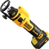 A DeWALT cordless drywall router is shown against a white background. Podgląd zdjęcia produktu