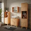 Koupelnová skříňka se zrcadlem Vicco Lucie Bambus 54 x 44.5 Náhled obrázku produktu 6