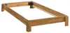 Stapelbett 90x200cm 'Dubi' Wildeiche massiv Produktbild-Vorschau 2