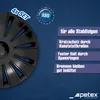 4 STK 14 Zoll Daytona pro black schwarz PETEX Radkappen Produktbild-Vorschau 3