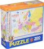 EUROGRAPHICS Puzzle Karte von Europa 200 Teile Produktbild-Vorschau 4
