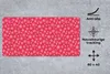 MuchoWow® Schreibtischunterlage Schneeflocke - Rot - Weiß - Produktbild-Vorschau 3