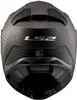 LS2 FF811 Vector II Carbon Helm, carbonio opaco, M (57/58) Anteprima dell’immagine prodotto 7