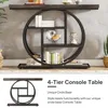 Consolle Tribesigns, 105 cm, tavolo da divano industriale a Anteprima dell’immagine prodotto 7