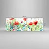 Bilder auf glas - Blumen Wiese Blatt Natur - 140x50cm - Produktbild-Vorschau 3