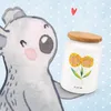 Mr. & Mrs. Panda Kaffeedose Blume Sonnenblume - Weiß - Produktbild-Vorschau 2