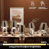 Nachttischlampe mit Touch Steuerung, Dekorative Thinker Produktbild-Vorschau 6