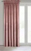 Samtvorhang ROSA dunkelrosa 135x300 cm Kräuselband Produktbild-Vorschau 3
