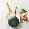 GreenPan CC010214-001, Frittierset, Grün, Aluminium, Produktbild-Vorschau 2