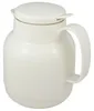 Helios Isolierkanne Mondo Push 1,0 l weiß mit Drucktaste Produktbild-Vorschau 3