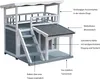Dehner Lieblinge Katzenhaus Maison, Katzenhöhle Outdoor, Produktbild-Vorschau 2