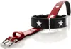 Hunter Halsband Magic Star Ökoleder schwaz S-M 50 cm Produktbild-Vorschau 1