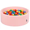 KiddyMoon 90x30cm/300 loptičiek ∅ 7cm Okrúhly Detské penové Náhľad obrázku produktu 1