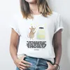 Mr. & Mrs. Panda Größe L T-Shirt Maus Sterne - Weiß - Produktbild-Vorschau 3