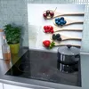 Spritzschutz Herdabdeckplatte Schneidebrett aus Glas Beeren Produktbild-Vorschau 3