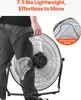 VEVOR Bodenventilator, 3 Gang, Windmaschine, 45 cm Produktbild-Vorschau 6