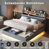 Merax Polsterbett 140x200 mit LED und wendbares Kopfteil, Produktbild-Vorschau 3