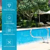 COSTWAY Edelstahl Poolleiter, Schwimmbad Leiter Handlauf Produktbild-Vorschau 3