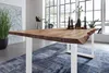 Baumkantentisch 140x80 cm Mephisto, Akazienholz massiv + Produktbild-Vorschau 2