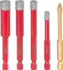 Set di frese Strend Pro Premium, 6-8-10-12 mm, HEX, punta Anteprima dell’immagine prodotto 3